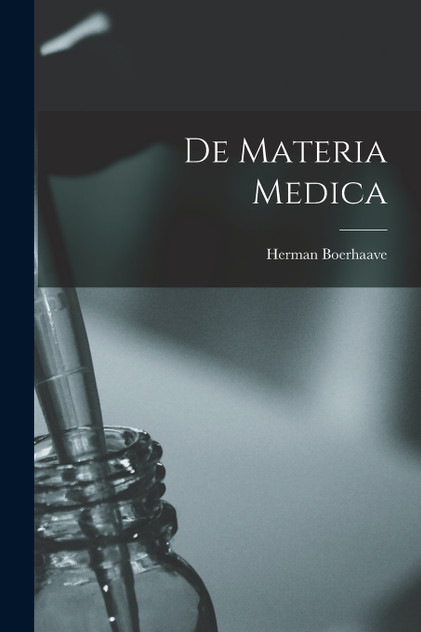 De Materia Medica De Materia Medica