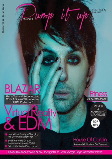 Pump it up magazine presents EDM Sensation BLAZAR Pump it up magazine presents EDM Sensation BLAZAR