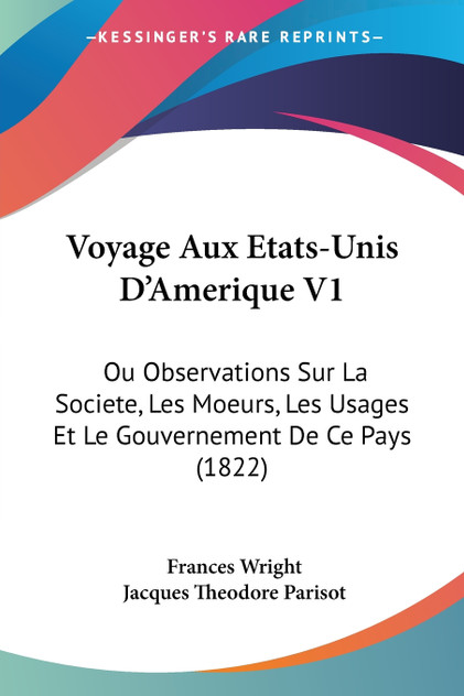 Voyage Aux Etats-Unis D'Amerique V1