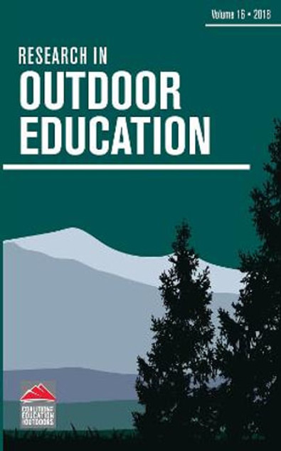 Research in Outdoor Education Research in Outdoor Education