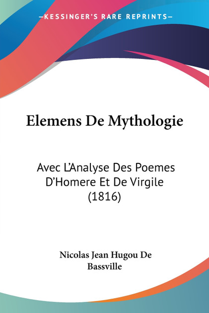 Elemens De Mythologie Elemens De Mythologie