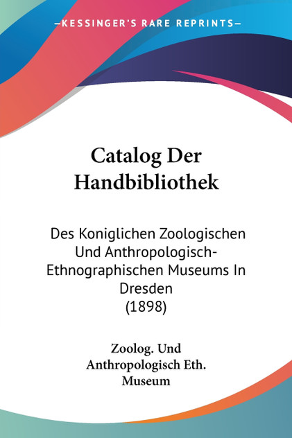 Catalog Der Handbibliothek Catalog Der Handbibliothek
