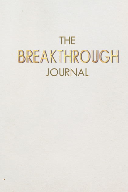 The Breakthrough Journal
