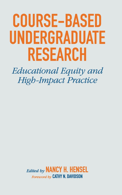 Course-Based Undergraduate Research Course-Based Undergraduate Research