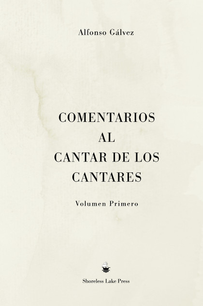 Comentarios al Cantar de los Cantares Comentarios al Cantar de los Cantares