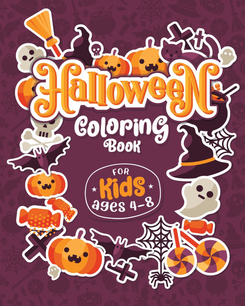 HALLOWEEN COLORING BOOKS FOR KIDS ages 4-8 HALLOWEEN COLORING BOOKS FOR KIDS ages 4-8