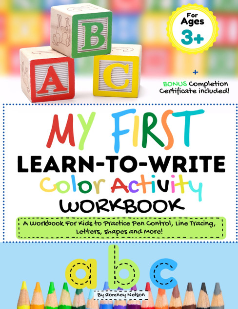 My First Learn to Write Color Activity Workbook My First Learn to Write Color Activity Workbook