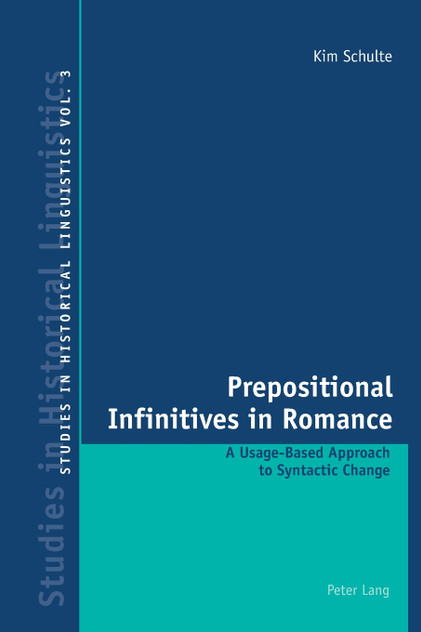 Prepositional Infinitives in Romance