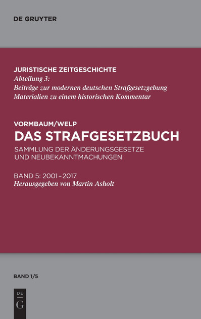 Das Strafgesetzbuch Das Strafgesetzbuch