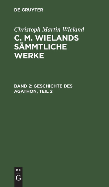 Geschichte des Agathon, Teil 2