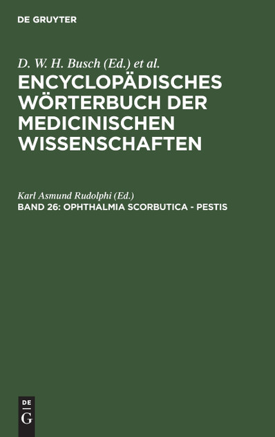 Ophthalmia scorbutica - Pestis Ophthalmia scorbutica - Pestis