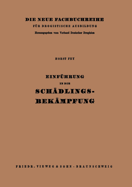 Einführung in die Schädlingsbekämpfung Einführung in die Schädlingsbekämpfung