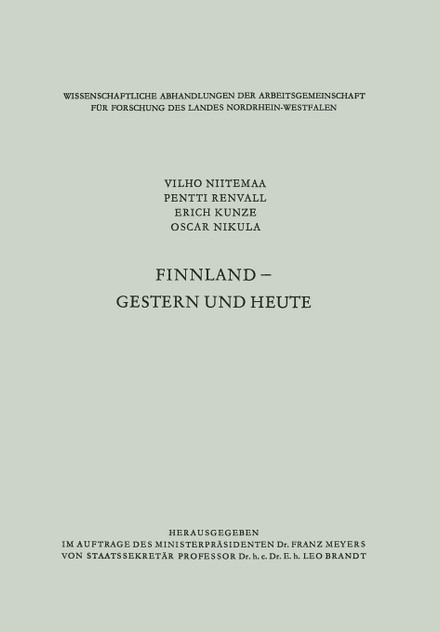 Finnland - gestern und heute
