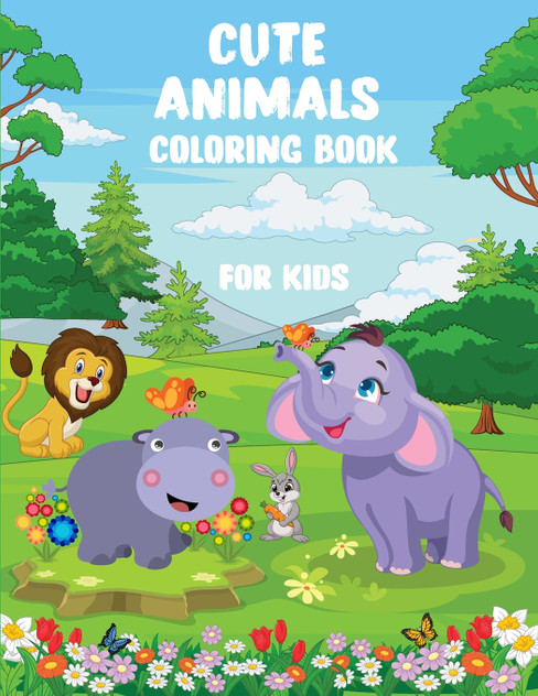 Cute Animals Activity Book for Kids Cute Animals Activity Book for Kids