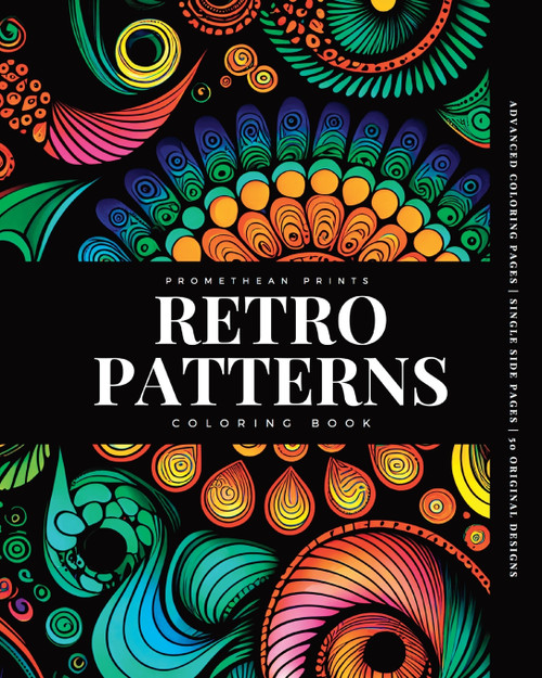 Retro Patterns (Coloring Book) Retro Patterns (Coloring Book)