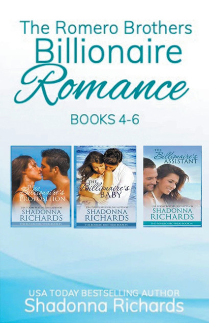 The Romero Brothers (Billionaire Romance) Books 4-6 The Romero Brothers (Billionaire Romance) Books 4-6