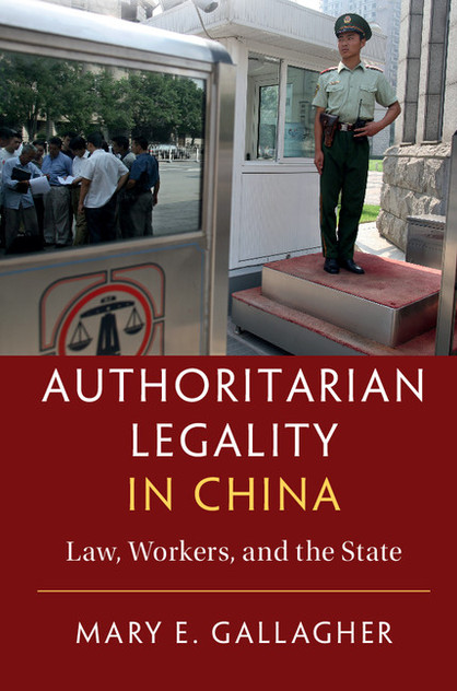 Authoritarian Legality in China Authoritarian Legality in China