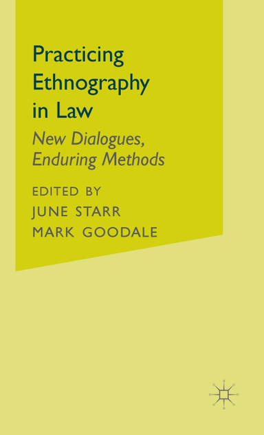 Practicing Ethnography in Law Practicing Ethnography in Law