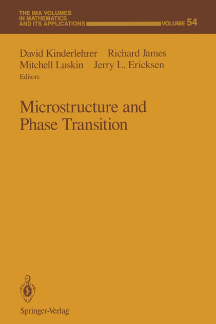 Microstructure and Phase Transition Microstructure and Phase Transition