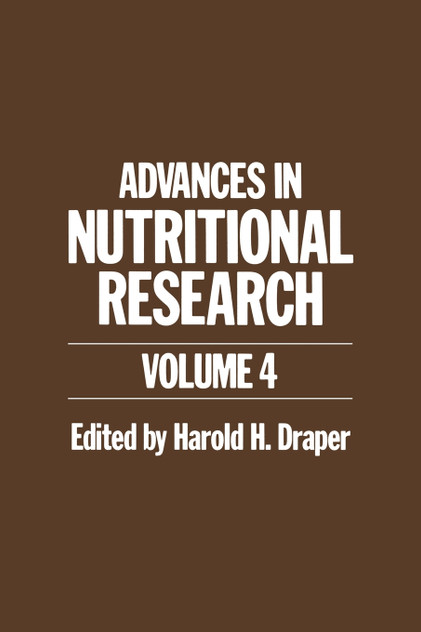 Advances in Nutritional Research Advances in Nutritional Research