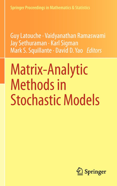 Matrix-Analytic Methods in Stochastic Models