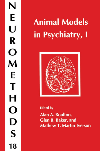 Animal Models in Psychiatry, I