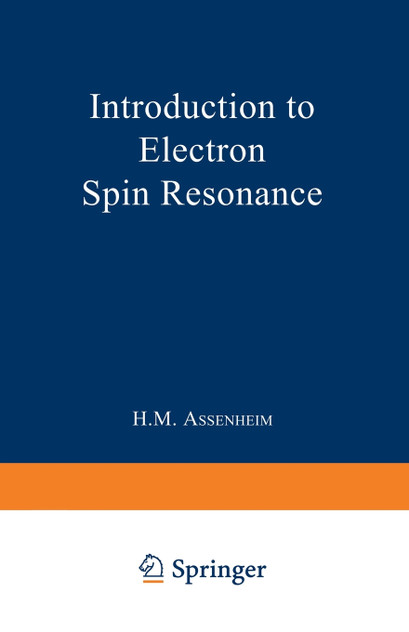 Introduction to Electron Spin Resonance