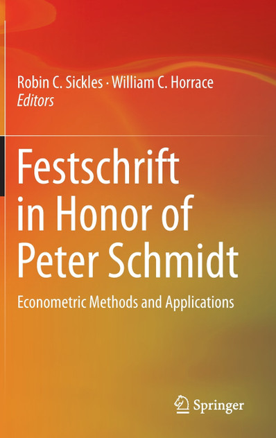 Festschrift in Honor of Peter Schmidt