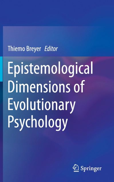 Epistemological Dimensions of Evolutionary Psychology Epistemological Dimensions of Evolutionary Psychology
