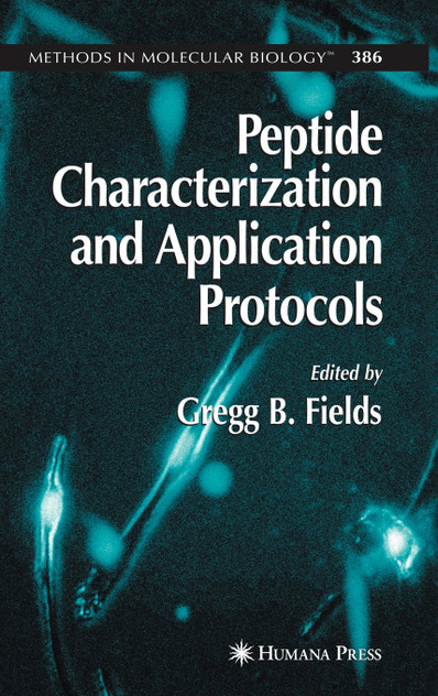 Peptide Characterization and Application Protocols Peptide Characterization and Application Protocols
