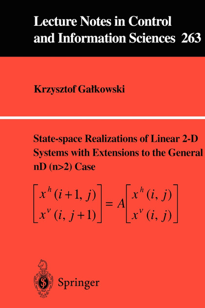 State-space Realisations of Linear 2-D Systems with Extensions to the General nD (n > 2) case