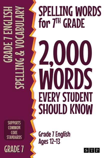 Spelling Words for 7th Grade Spelling Words for 7th Grade