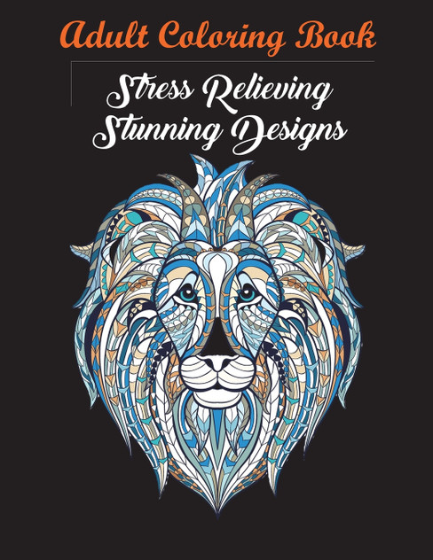 Anxiety Relief Adult Coloring Book