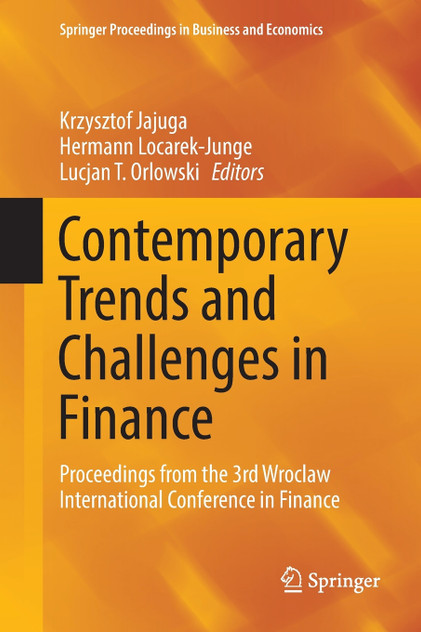 Contemporary Trends and Challenges in Finance Contemporary Trends and Challenges in Finance