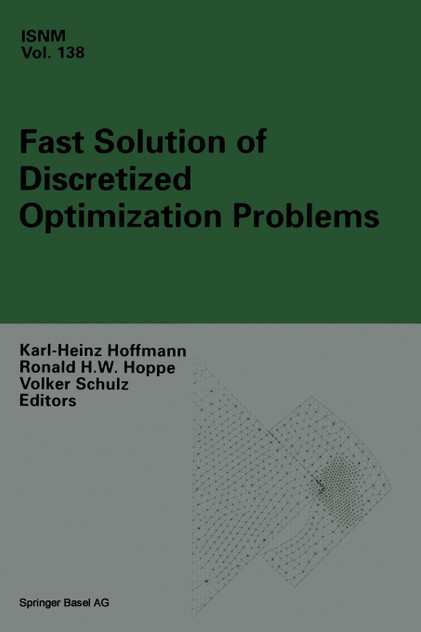 Fast Solution of Discretized Optimization Problems
