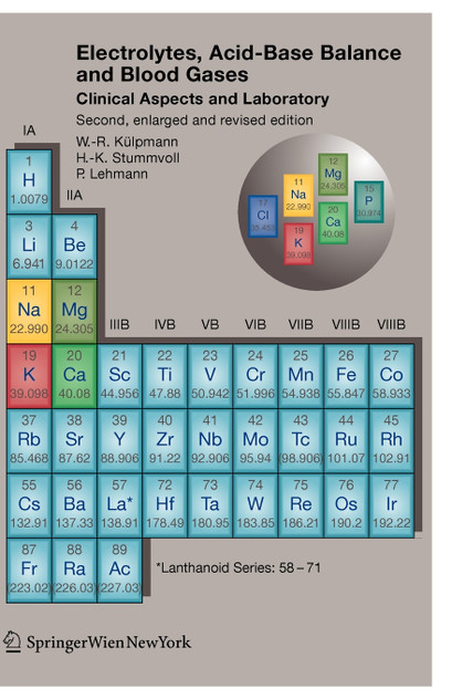 Electrolytes, Acid-Base Balance and Blood Gases Electrolytes, Acid-Base Balance and Blood Gases