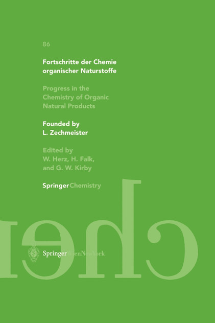 Fortschritte der Chemie organischer Naturstoffe / Progress in the Chemistry of Organic Natural Products 86