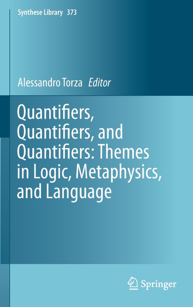 Quantifiers, Quantifiers, and Quantifiers Quantifiers, Quantifiers, and Quantifiers