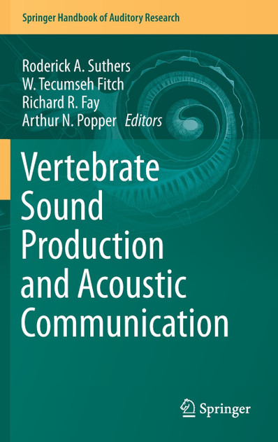 Vertebrate Sound Production and Acoustic Communication Vertebrate Sound Production and Acoustic Communication