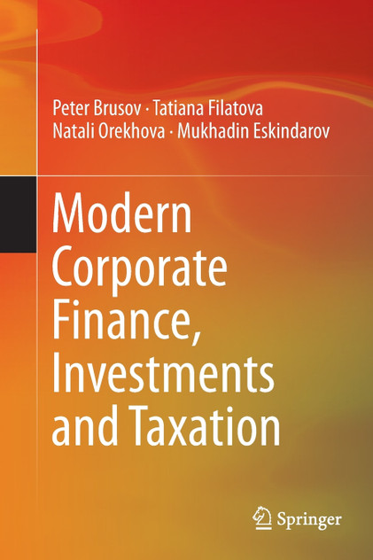 Modern Corporate Finance, Investments and Taxation Modern Corporate Finance, Investments and Taxation