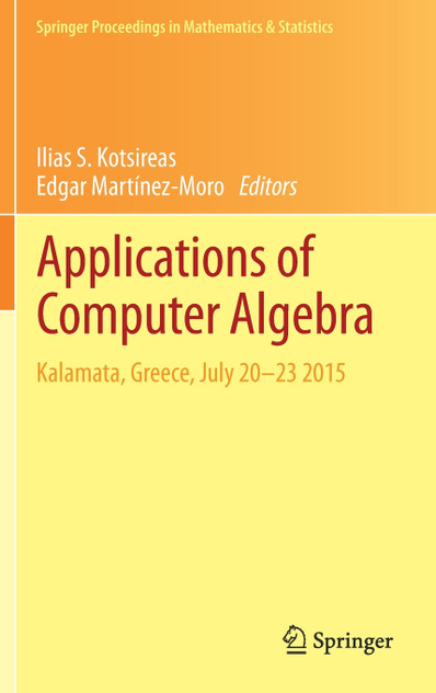 Applications of Computer Algebra