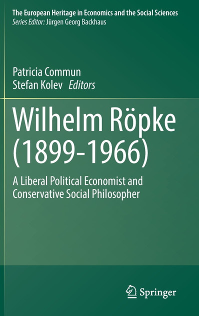 Wilhelm Röpke (1899-1966) Wilhelm Röpke (1899-1966)