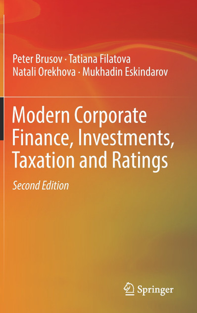 Modern Corporate Finance, Investments, Taxation and Ratings Modern Corporate Finance, Investments, Taxation and Ratings