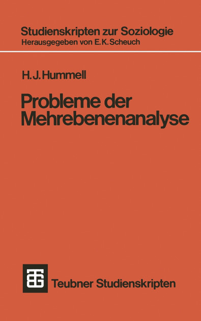 Probleme der Mehrebenenanalyse