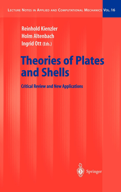 Theories of Plates and Shells