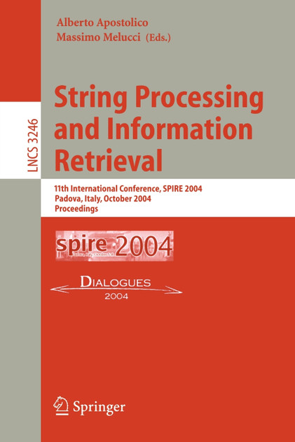 String Processing and Information Retrieval