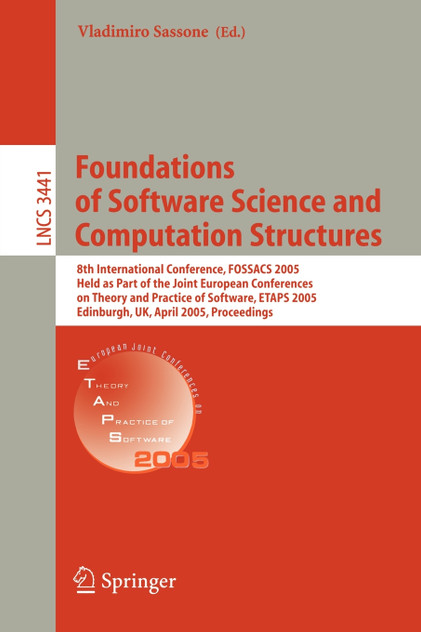 Foundations of Software Science and Computational Structures