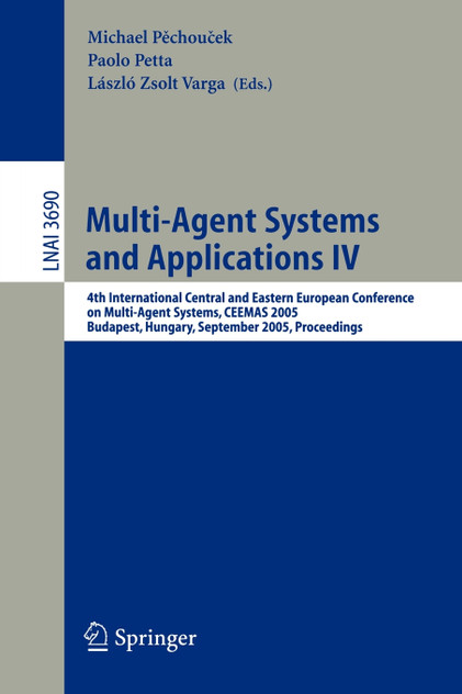 Multi-Agent Systems and Applications IV