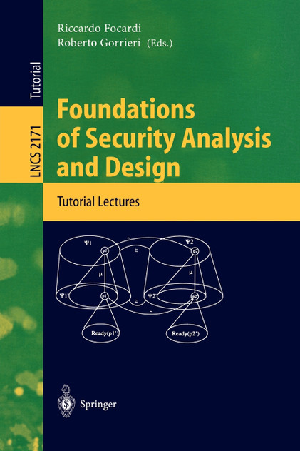 Foundations of Security Analysis and Design