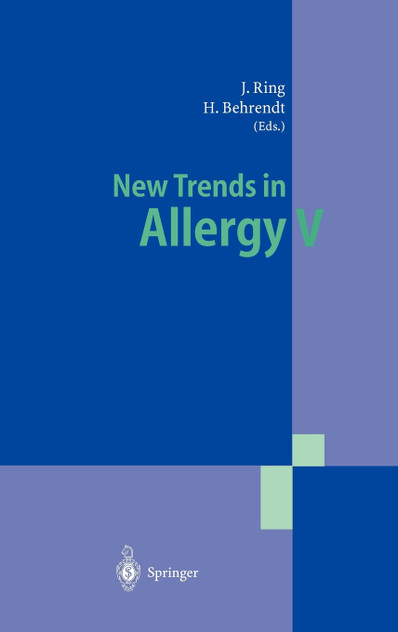 New Trends in Allergy V New Trends in Allergy V